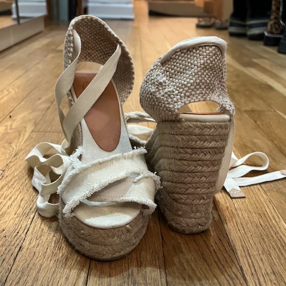 Castañer Wedge Espadrille Sandals - Picture 2 of 7